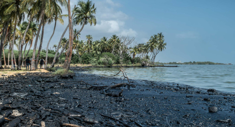 Venezuela, contaminación. Foto: EFE