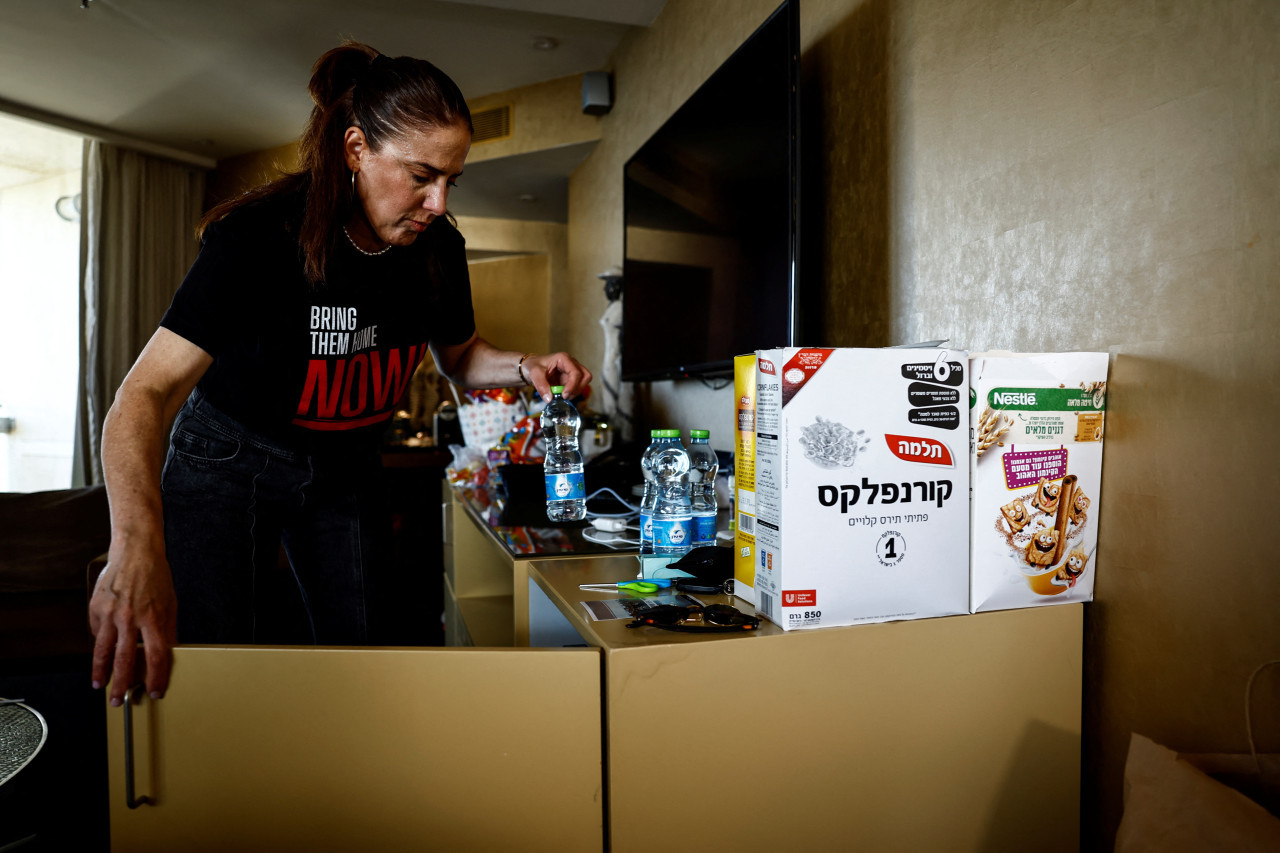 Chen Almog-Goldstein, rehén secuestrada por Hamás. Foto: Reuters