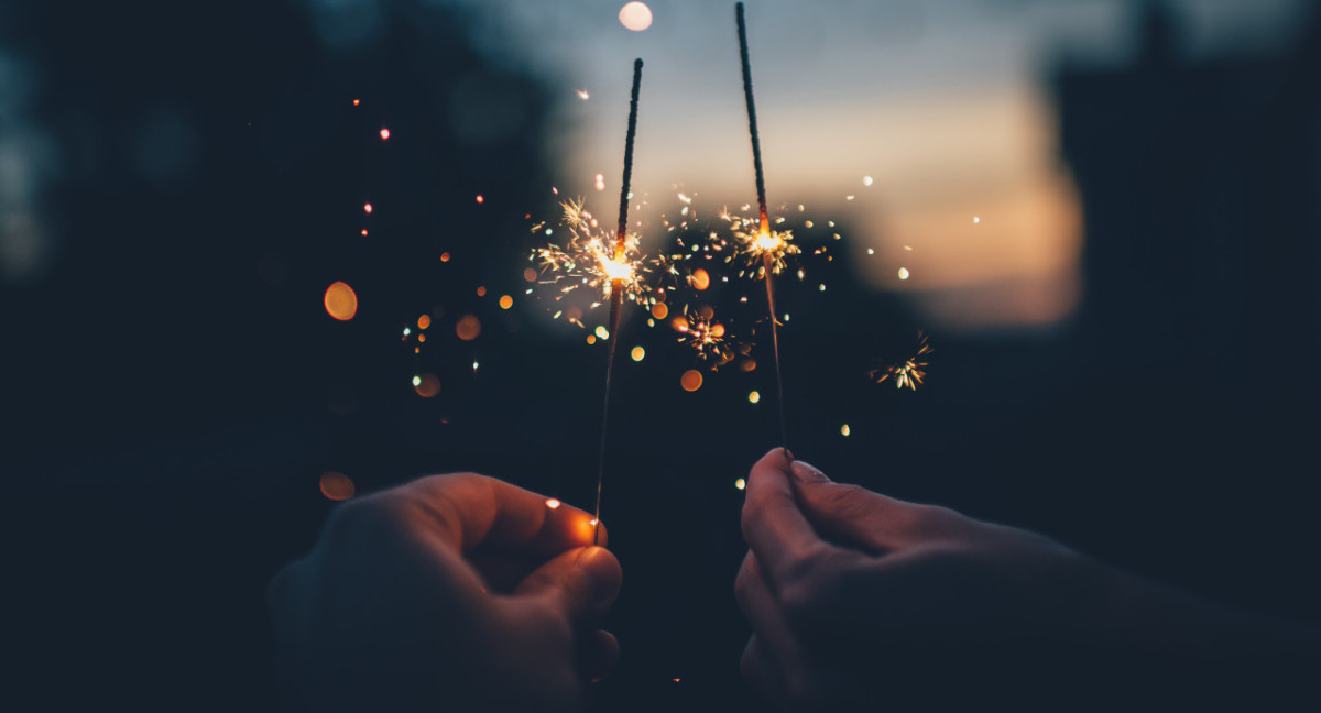 Año Nuevo, estrellitas. Foto: Unsplash.