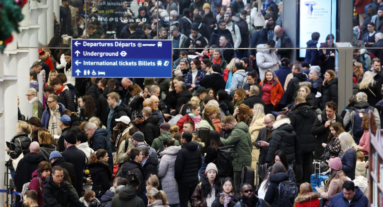 Cancelaciones en Eurostar. Foto: EFE