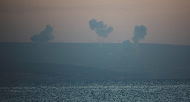 Frontera entre Israel y el Líbano. Foto: Reuters.