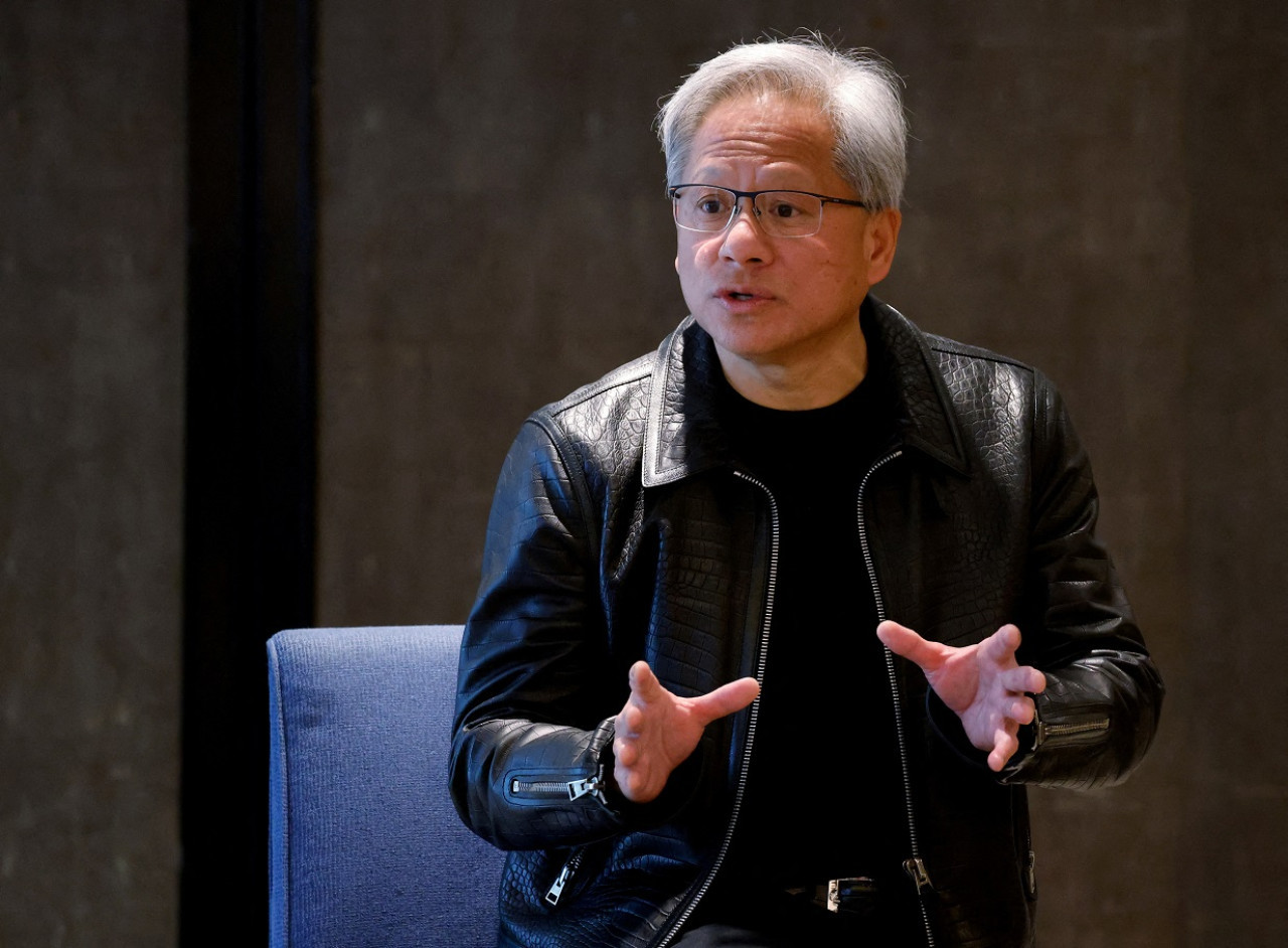 Jensen Huang, CEO de Nvidia. Foto: Reuters