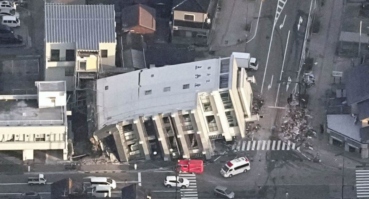 Terremoto en Japón. Foto: Reuters.