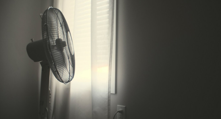 Ventilador. Foto: Unsplash.