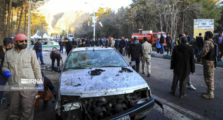 Atentado en Irán. Foto: EFE.