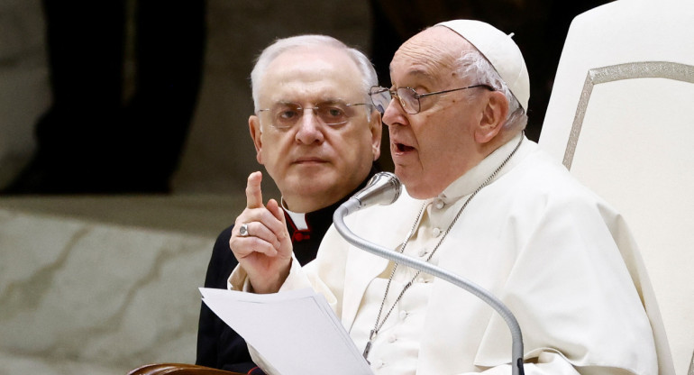 El Papa Francisco en el Vaticano. Foto: Reuters