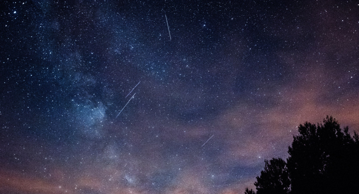 Lluvia de estrellas. Foto: Unsplash