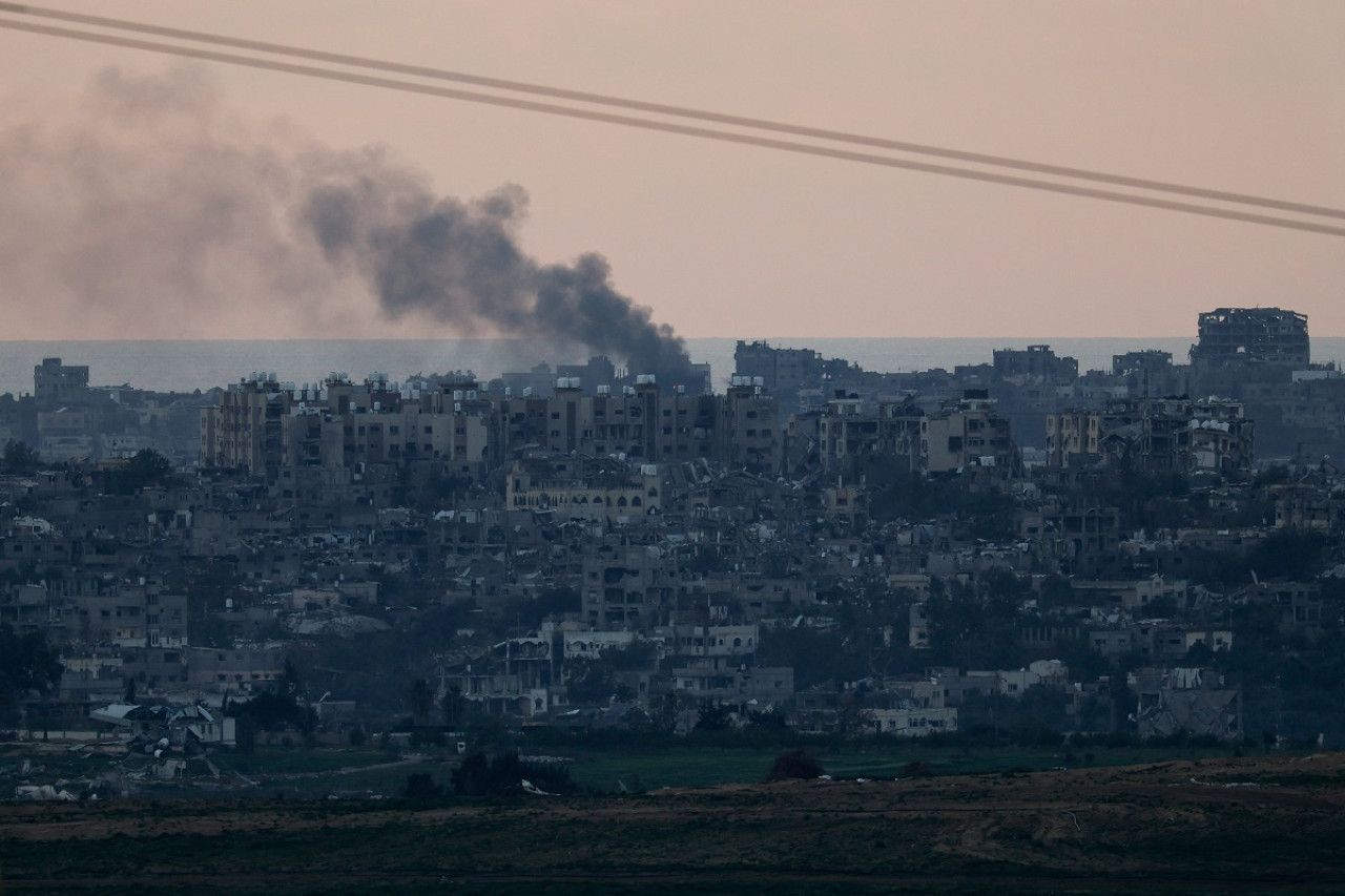 Bombardeos en Gaza. Foto: Reuters.