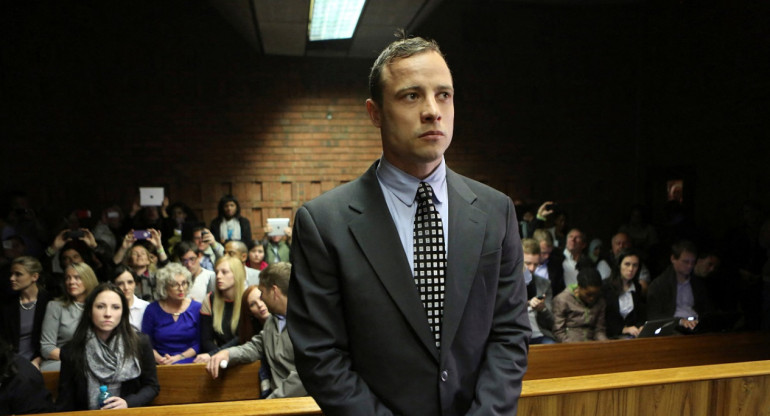 Oscar Pistorius fue puesto en libertad condicional. Foto: Reuters.