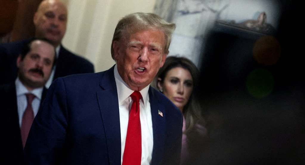 Juicio a Donald Trump, expresidente de Estados Unidos. Foto: Reuters.