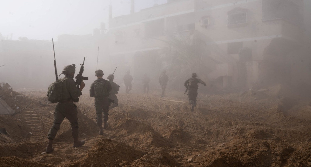 Ejército israelí en Gaza. Foto: Reuters.