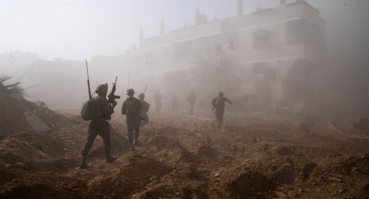 Ejército israelí en Gaza. Foto: Reuters.