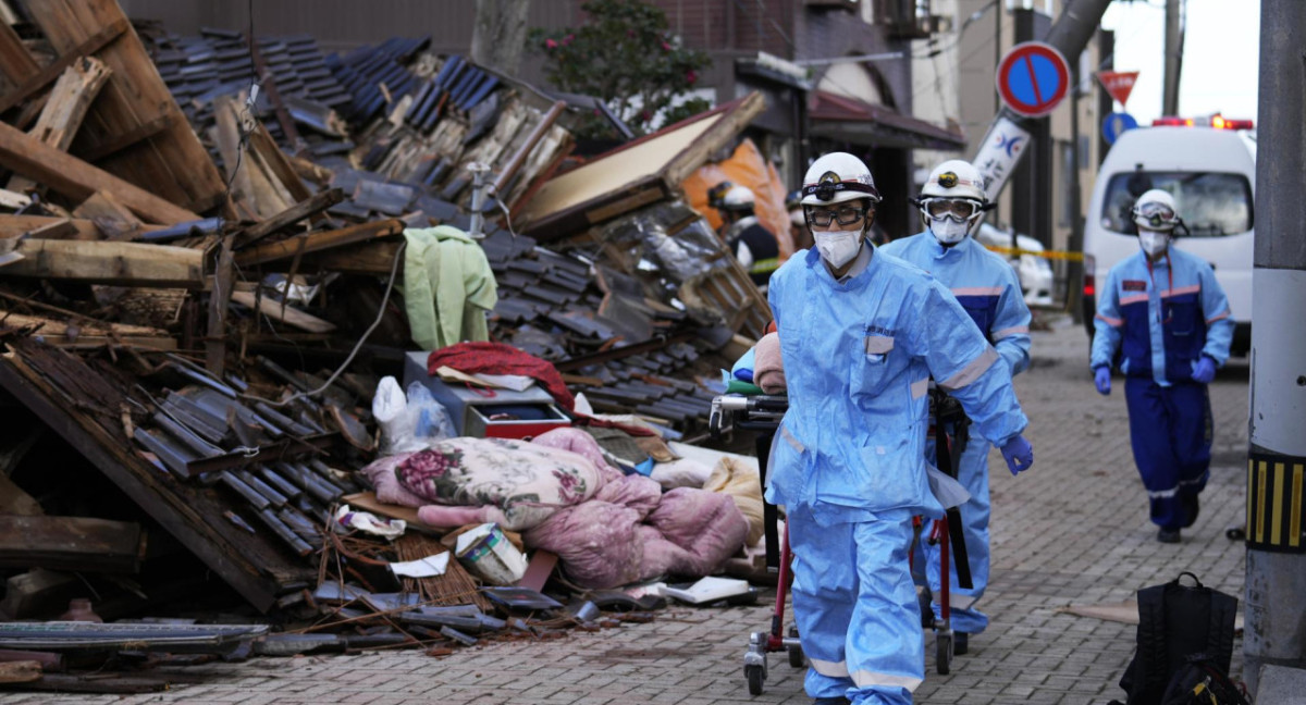 Terremoto en Japón. Foto: EFE.