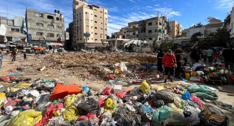 Norte de Gaza. Foto: Reuters.