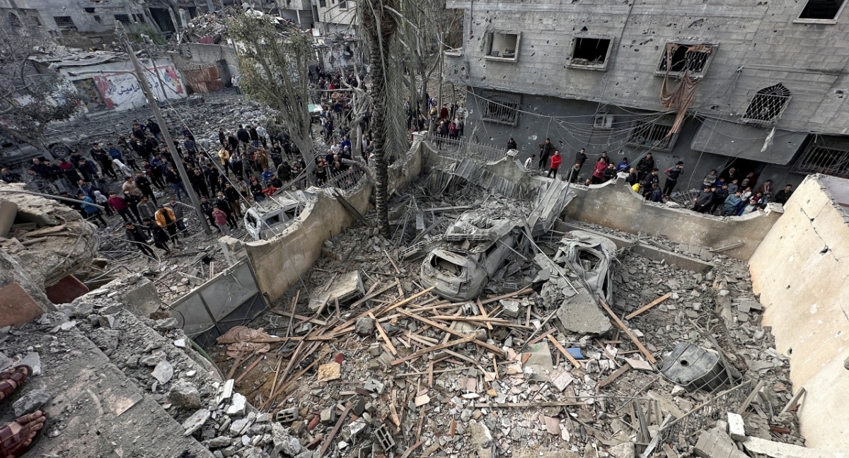 Norte de Gaza. Foto: Reuters.