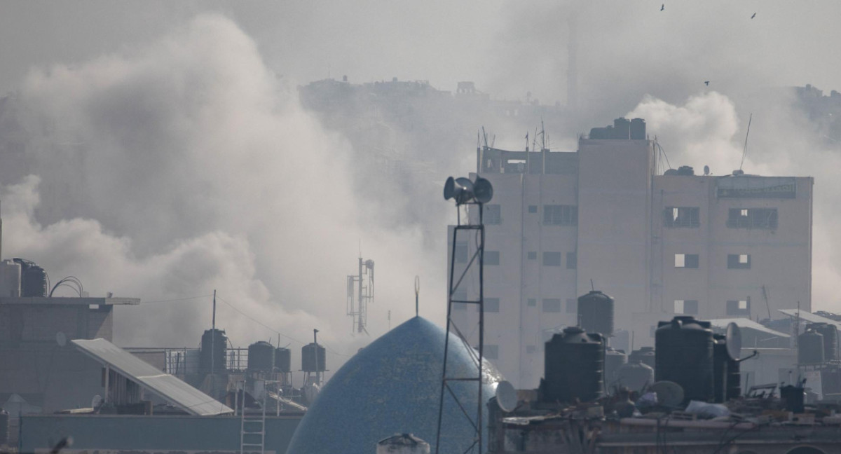 Ofensiva israelí en Gaza. Foto: EFE.