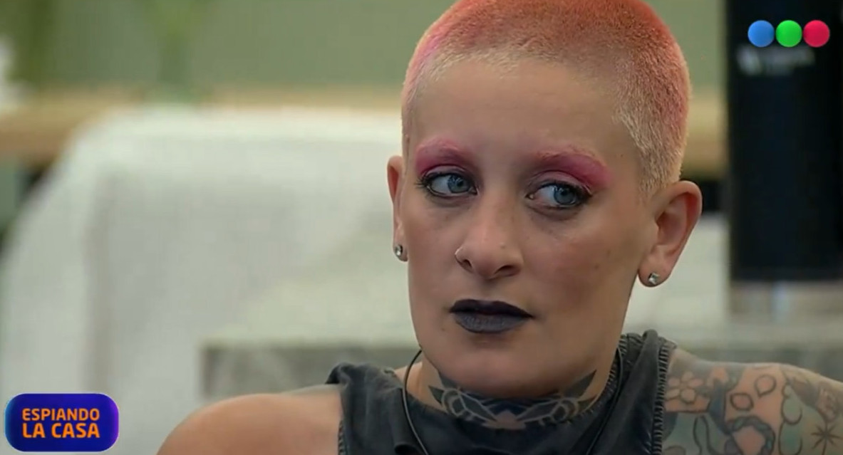 Furia de "Gran Hermano". Foto: Captura.