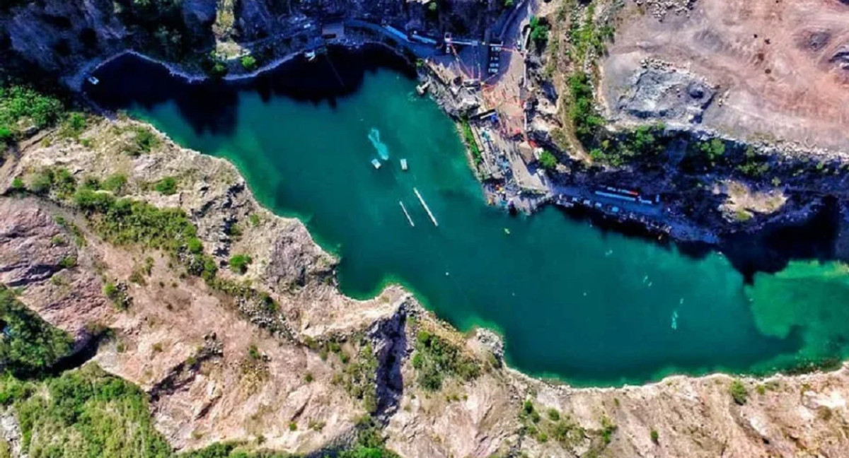 Laguna Azul. Foto: NA.