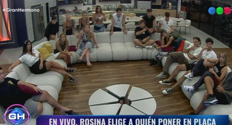 Gran Hermano. Foto: Captura Telefe.