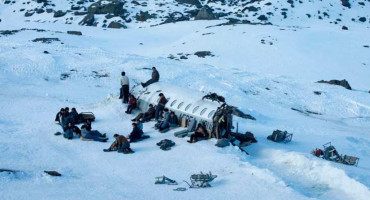 La Sociedad de la nieve. película. Foto: Twitter