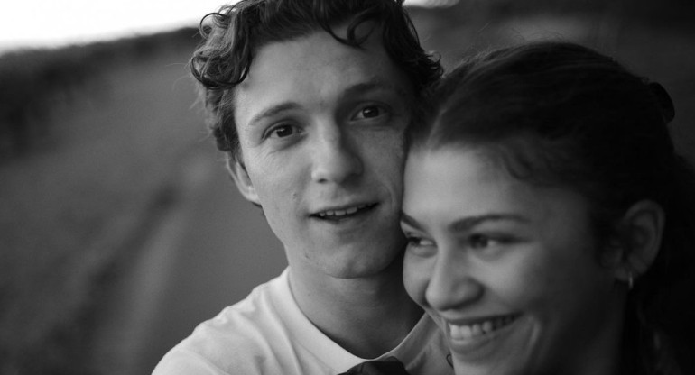 Tom Holland y Zendaya. Foto: Instagram/@zendaya.