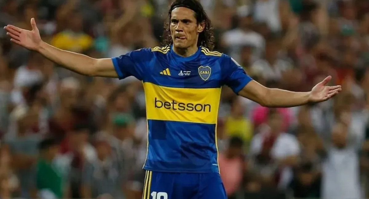 Edinson Cavani. Foto: Télam