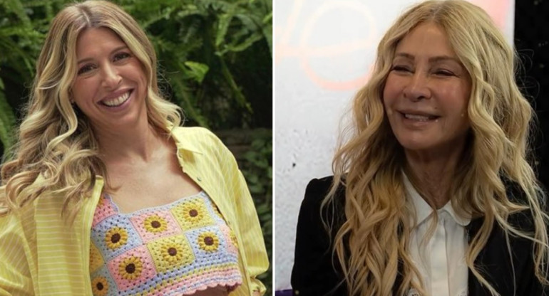 Florencia Bertotti y Cris Morena. Fotos: Instagram