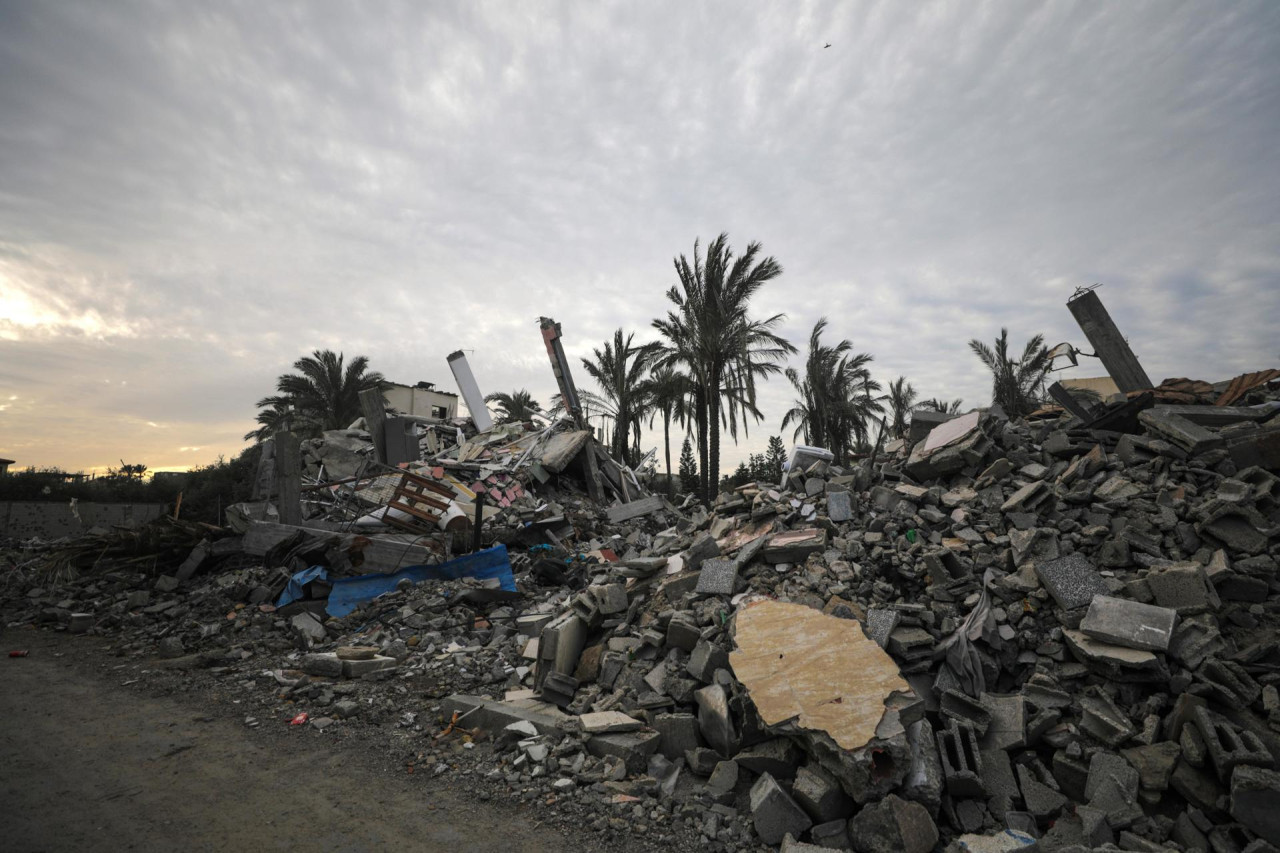 Continúa el conflicto en la Franja de Gaza. Foto: EFE.