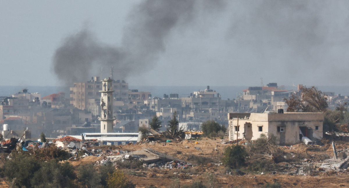 Continúa el conflicto en la Franja de Gaza. Foto: Reuters.