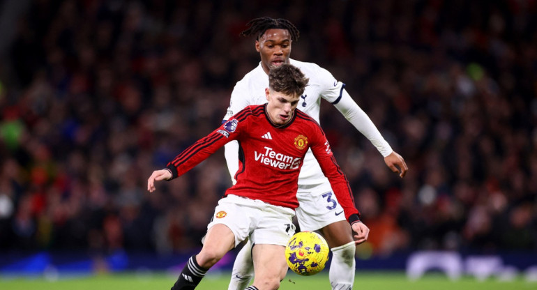 Alejandro Garnacho; Manchester United. Foto: Reuters.