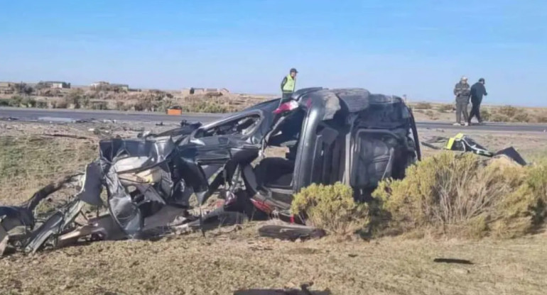 El fatal accidente en Bolivia. Foto: X