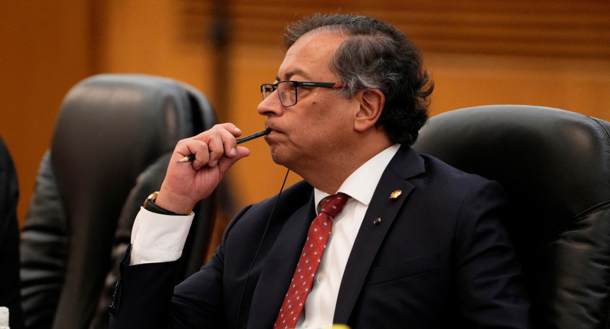 Gustavo Petro, presidente de Colombia. Foto: Reuters