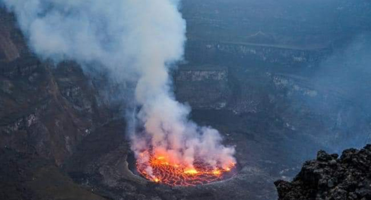 Volcán Krala, el más activo de Islandia. Foto: X/ @GomaFleva