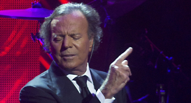 Julio Iglesias. Foto: NA