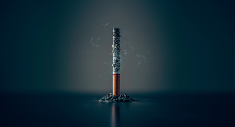 Cigarrillo, tabaco. Foto Unsplash.