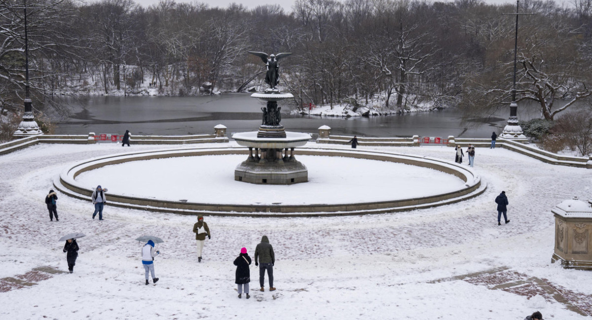 Nieve en Estados Unidos. EFE