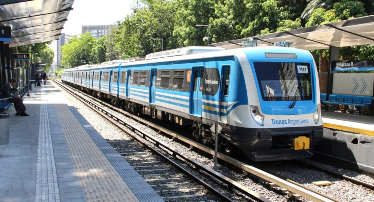 Trenes argentinos, ferrocarril, transporte. Foto: X