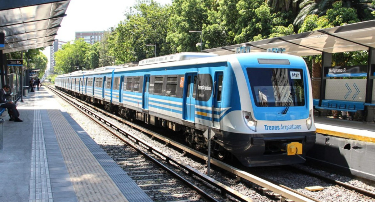 Trenes argentinos, ferrocarril, transporte. Foto: X