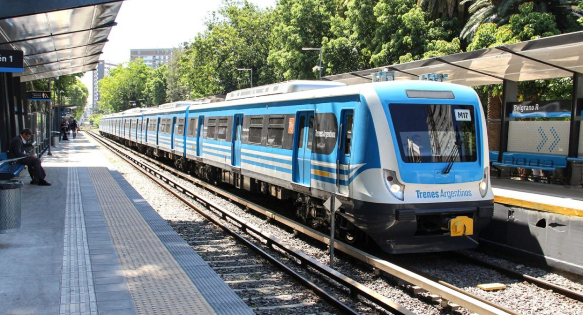 Trenes argentinos, ferrocarril, transporte. Foto: X