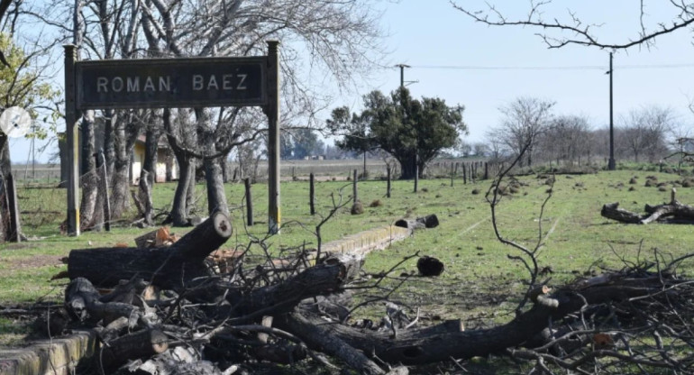 Román Baez, Buenos Aires. Foto: Instagram: @viejasestacionesypueblos