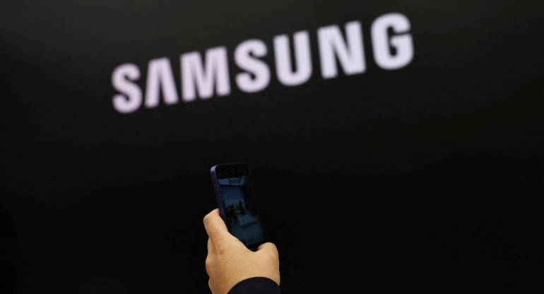 Logo de Samsung. Foto: Reuters.