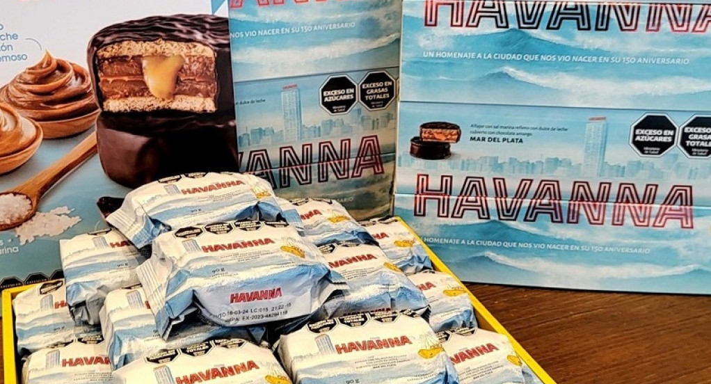 Nuevos alfajores Havanna. Foto: X @barondelmerval.