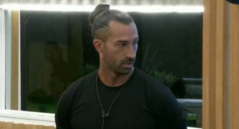 Lisandro Navarro, jugador de Gran Hermano. Foto: Captura de pantalla.