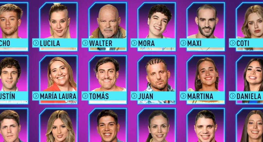 Participantes de Gran Hermano 2022. Foto: NA