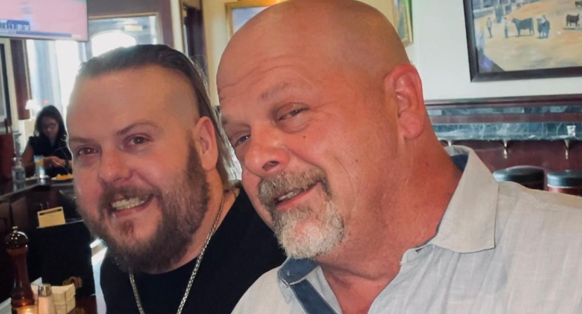 Rick Harrison y su hijo Adam. Foto: Instagram.