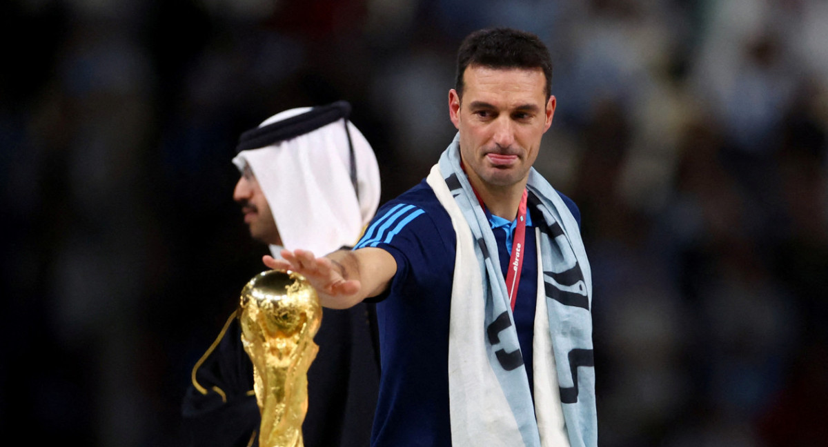 Lionel Scaloni. Foto: Reuters