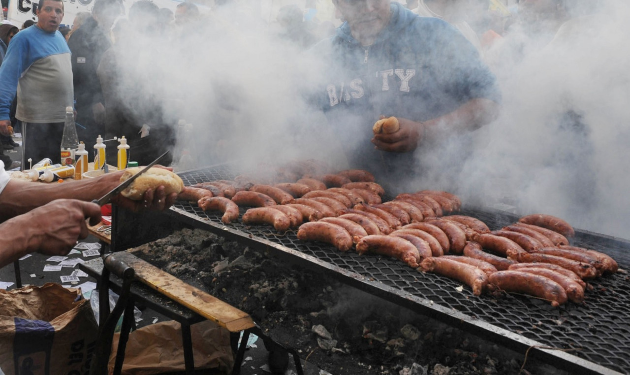 Choripán. Foto: NA