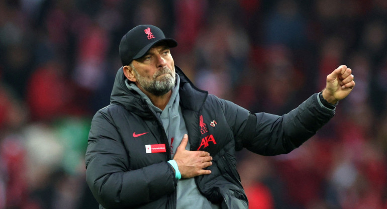 Jürgen Klopp. Foto: REUTERS.