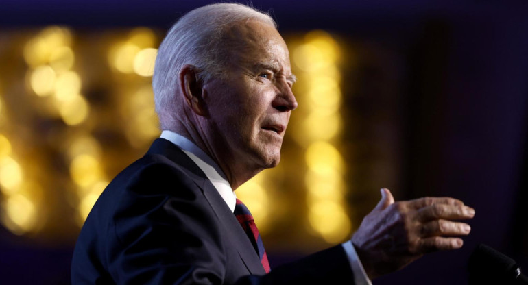 Joe Biden, presidente de Estados Unidos. Foto: EFE.