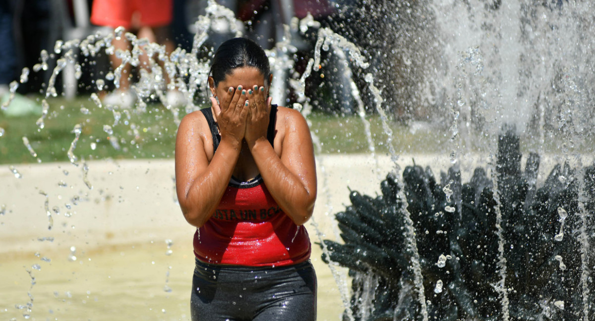 Calor extremo en Argentina. Foto: NA.